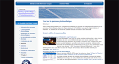 Desktop Screenshot of panneauphotovoltaique.com